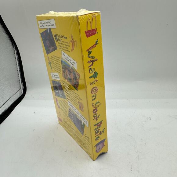 McDonalds 90s VHS Tape what's on your plate willie munchwright - Picture 3 of 7
